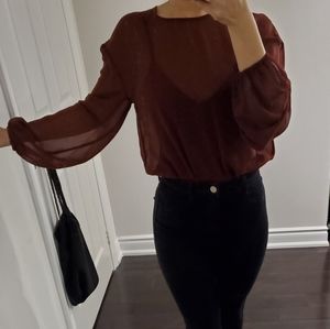 Aritzia Wilfred Talmont Bodysuit